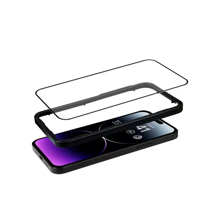 Crong Anti-Bacterial 3D Armour Glass for iPhone 14 Pro Max Photo 3