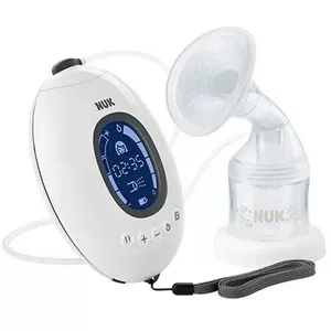 Electric breast pump Nuk Nature Sense 10252130, single/portable, mains or battery powered
