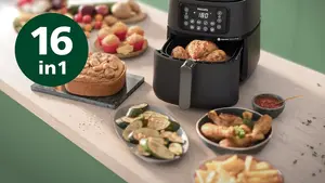 Pilnīga daudzpusība un daudzfunkcionalitāte vienā Airfryer