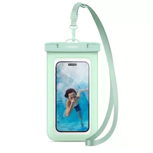 Spigen Aqua Shield A601 mobilo telefonu apvalks 17,8 cm (7") Maisveida soma Piparmētru krāsa