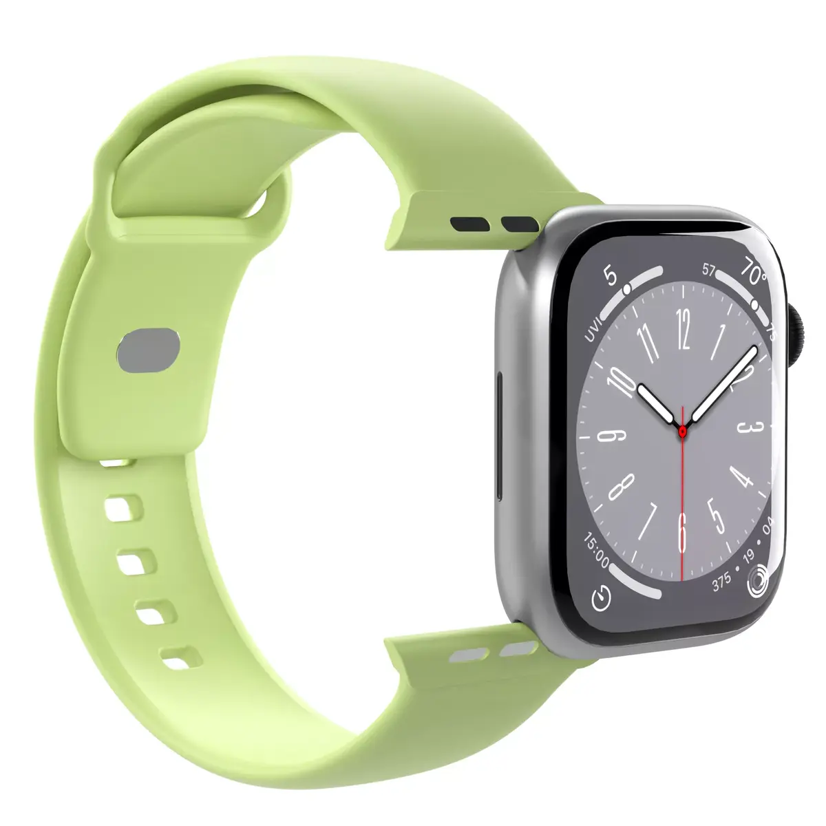 PURO silikona siksniņa Apple viedpulkstenim PUICNAW40LGRN Photo 3