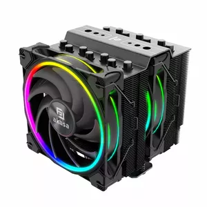Воздушный кулер Akasa SOHO H7 12 см Черный 500-2000 об/мин Керамический подшипник