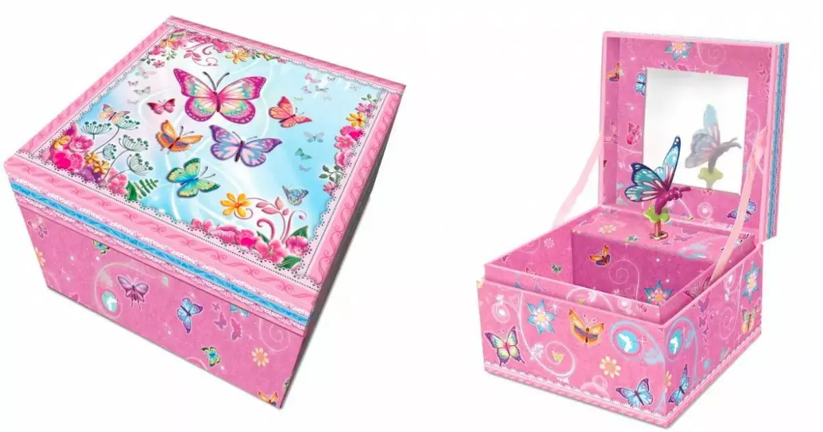 Mūzikas lāde Pulio Pecoware Classic Butterflies 2 Photo 3