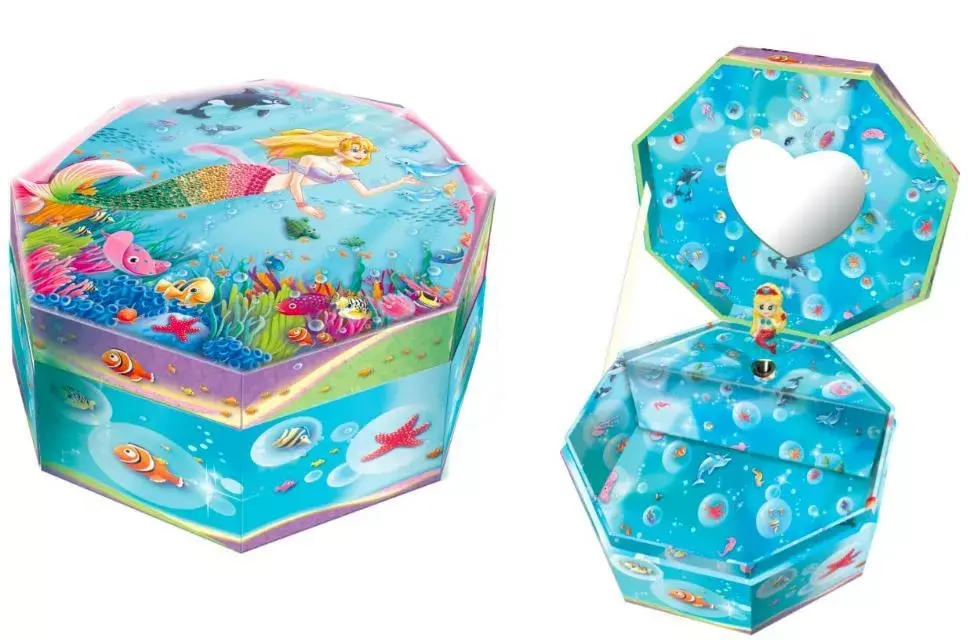 Pulio music box Octagonal Mermaid 170133MD Photo 3