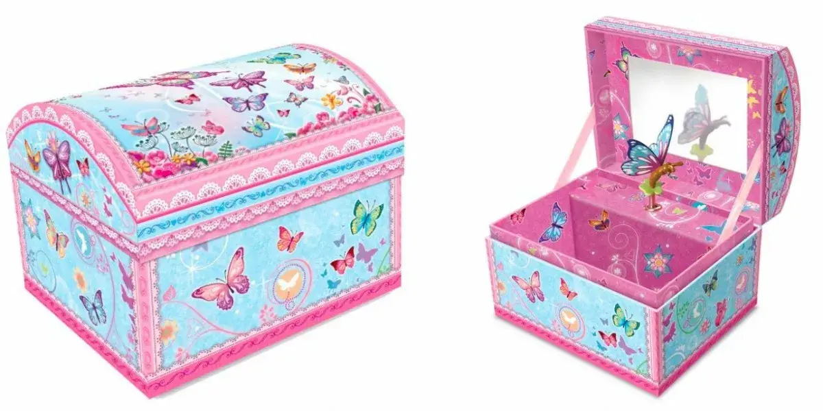 Pulio mūzikas lādīte Pecoware Butterflies 2 170135BG Photo 3