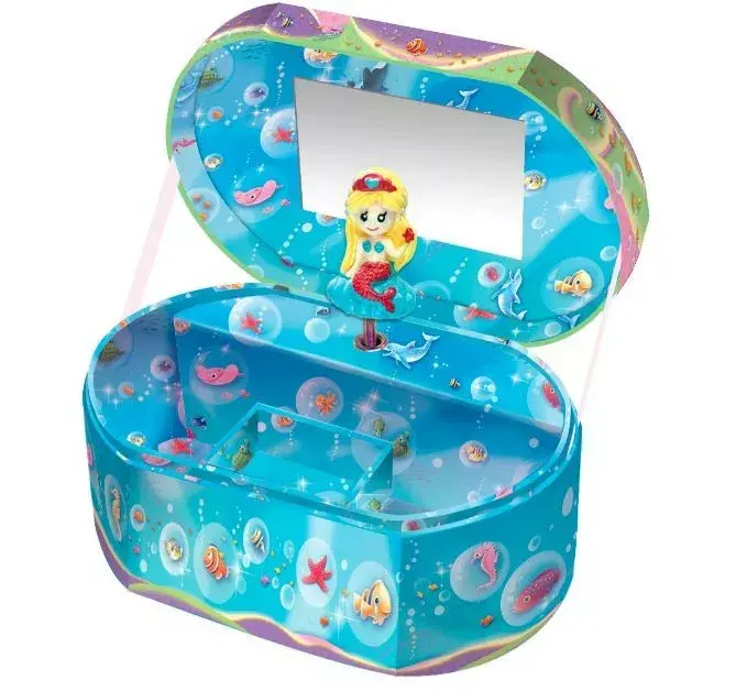 Pulio Music Box Pecoware Oval Mermaid 170160MD Photo 3