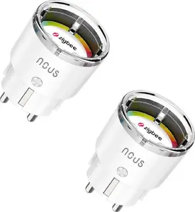 Smart plug Nous A1Z 15A ZigBee 2-pack — smart outlet adapter, 15 A