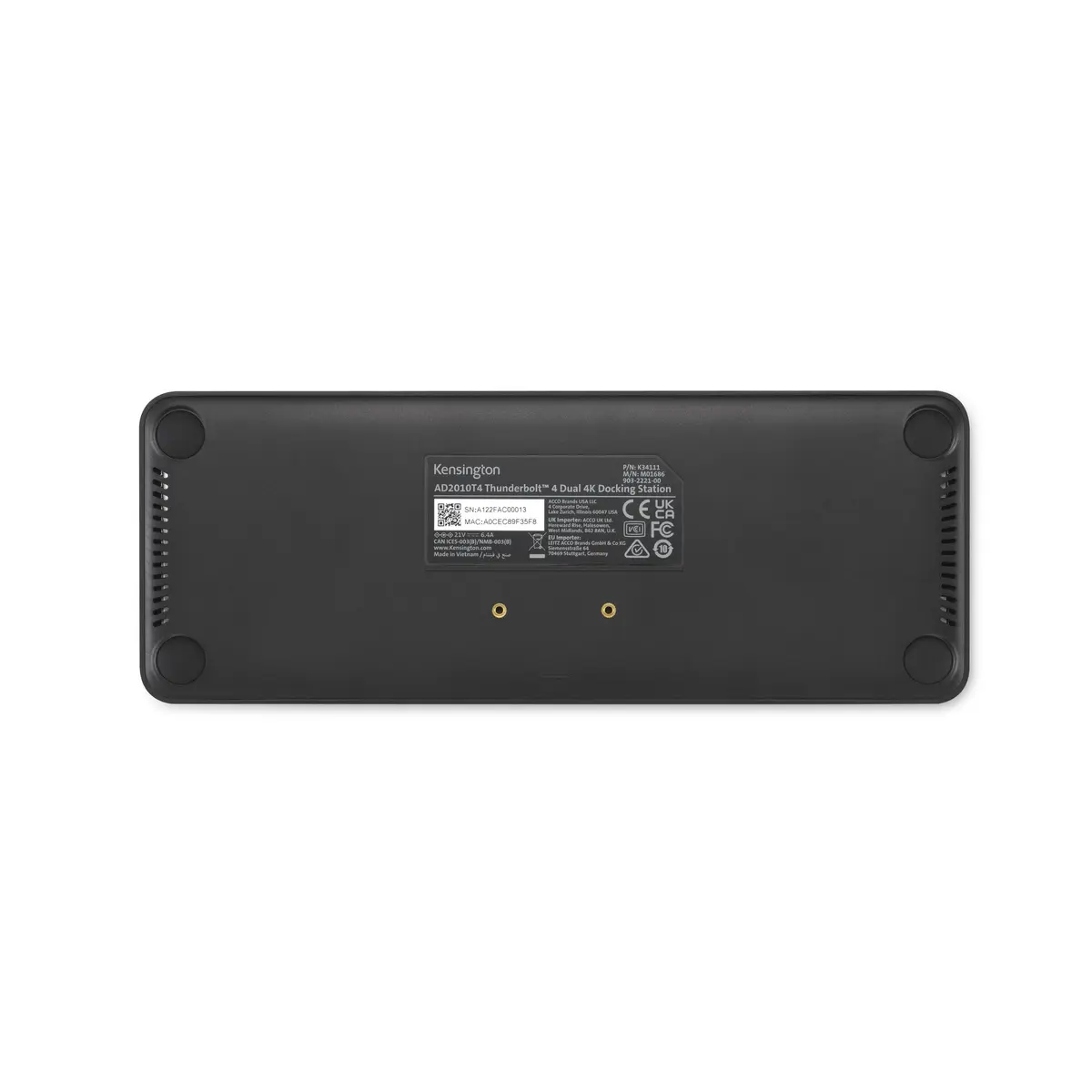 Док-станция Kensington SD5760T Thunderbolt 4 Dual 4K Photo 10