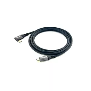 Кабель Equip USB 2.0 C to C 90° угловой M/M 3.0м 100W