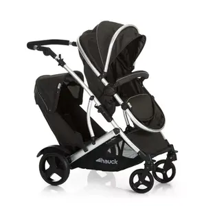 Tandem stroller Hauck Duett 2 2 seat(s) Black