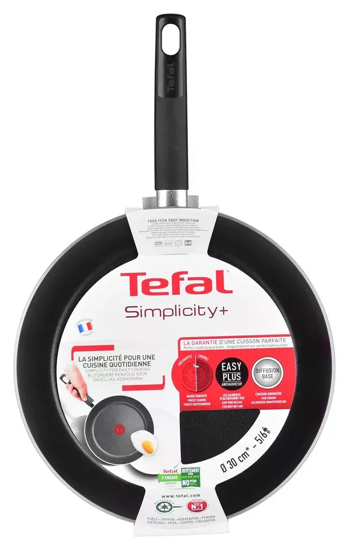 Сковорода Tefal Simplicity B5820702 30 см Photo 2