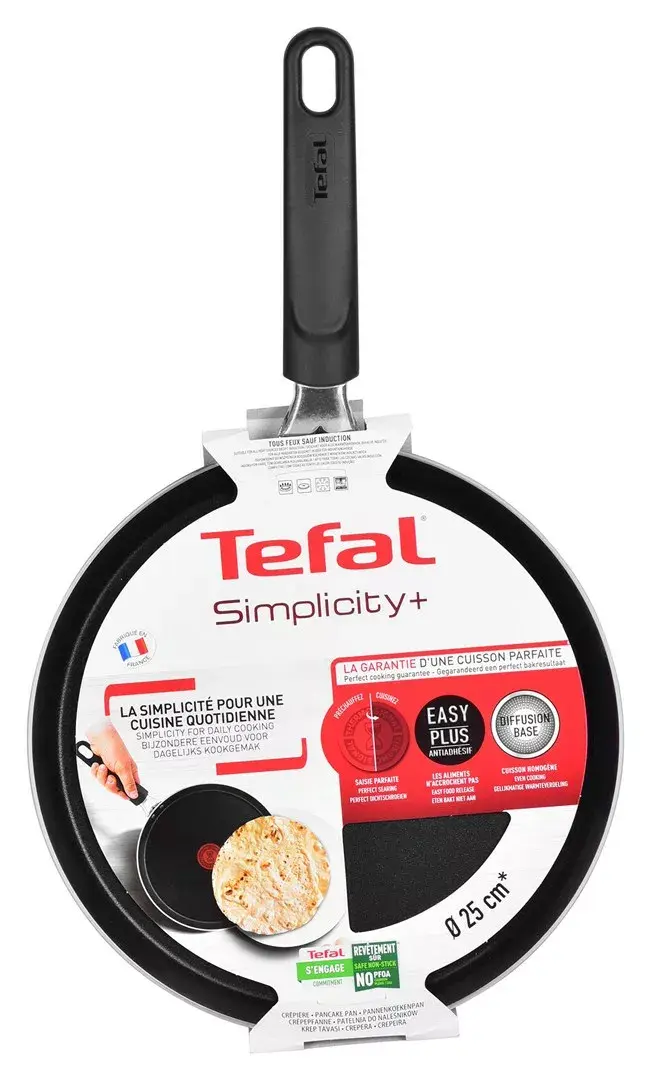 Сковорода для блинов TEFAL Simplicity B5821002 25 см Photo 2