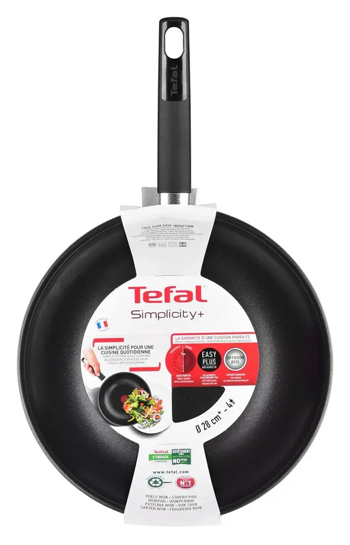 Сковорода-вок Tefal Simplicity B5821902 Photo 2
