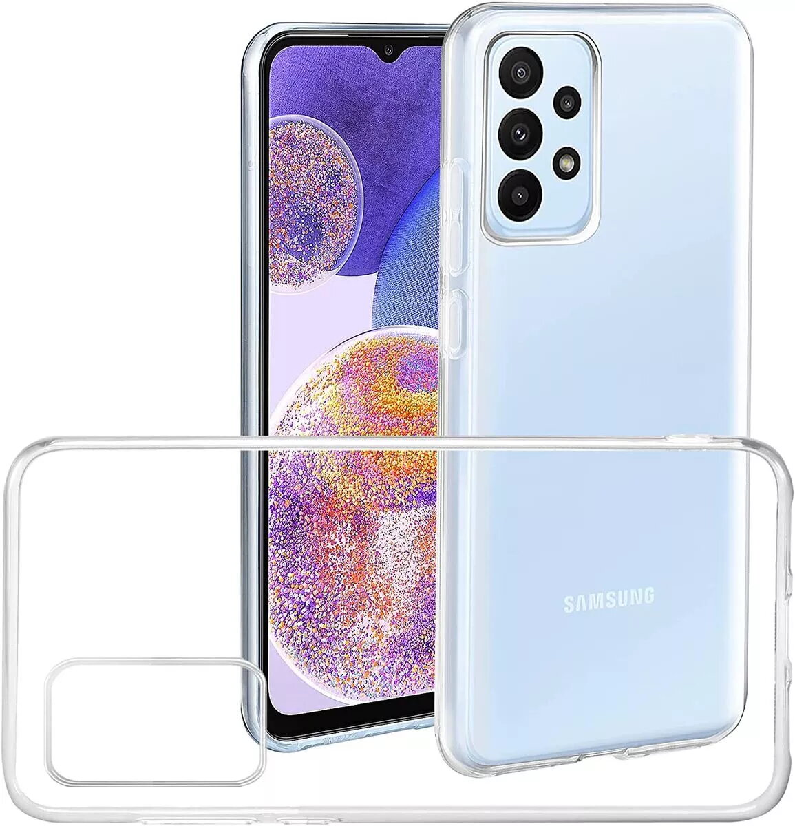 Silikona aizmugures maciņš fusion accessories priekš