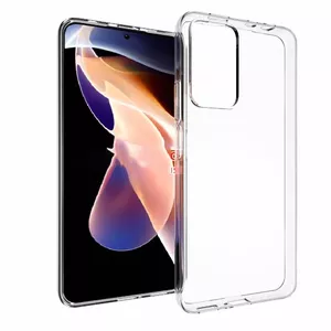 Silicone Case for Xiaomi Redmi 12C by fusion accessories, Transparent, 2mm