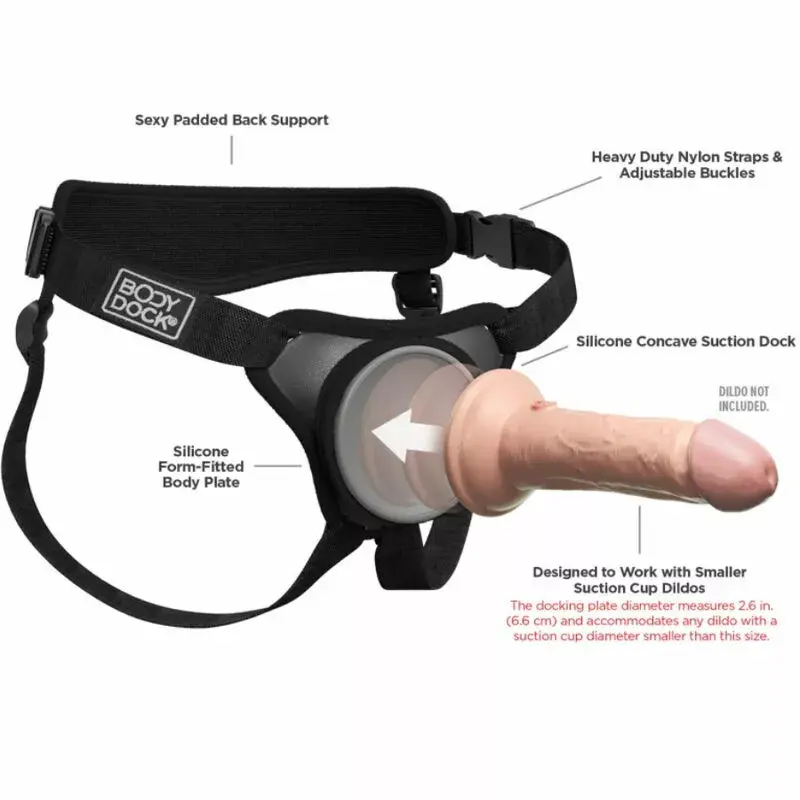 Страп-он Pipedream Body Dock Elite Mini Harness Photo 5