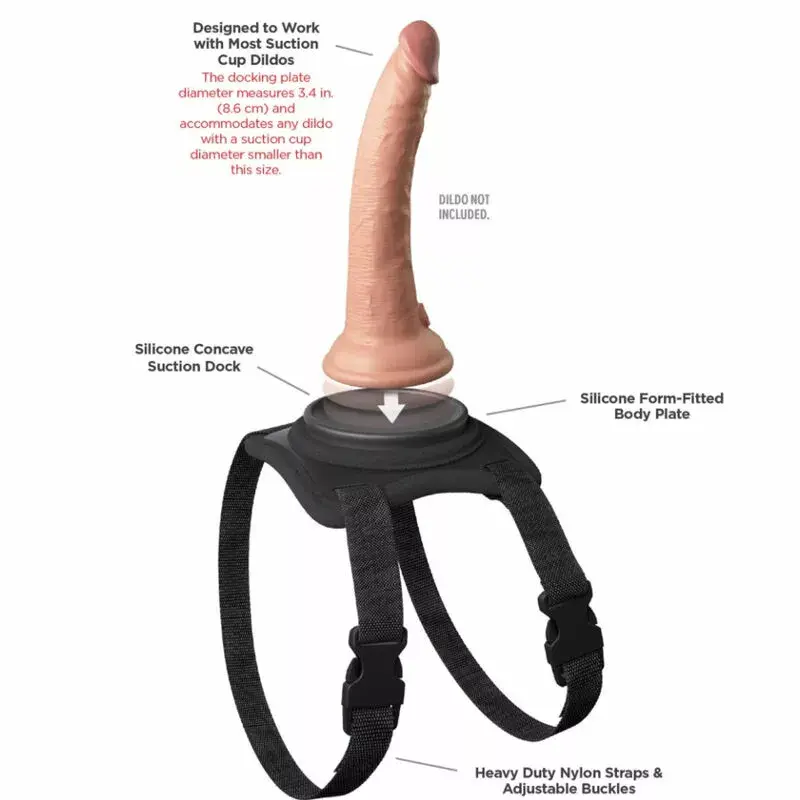 Страп-он Pipedream Body Dock Lap Strap Harness Photo 5