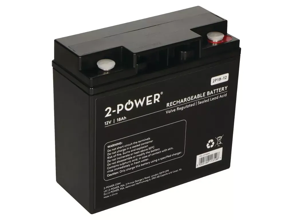 2-Power 2P18-12T12 аккумулятор 12 В для ИБП Photo 4