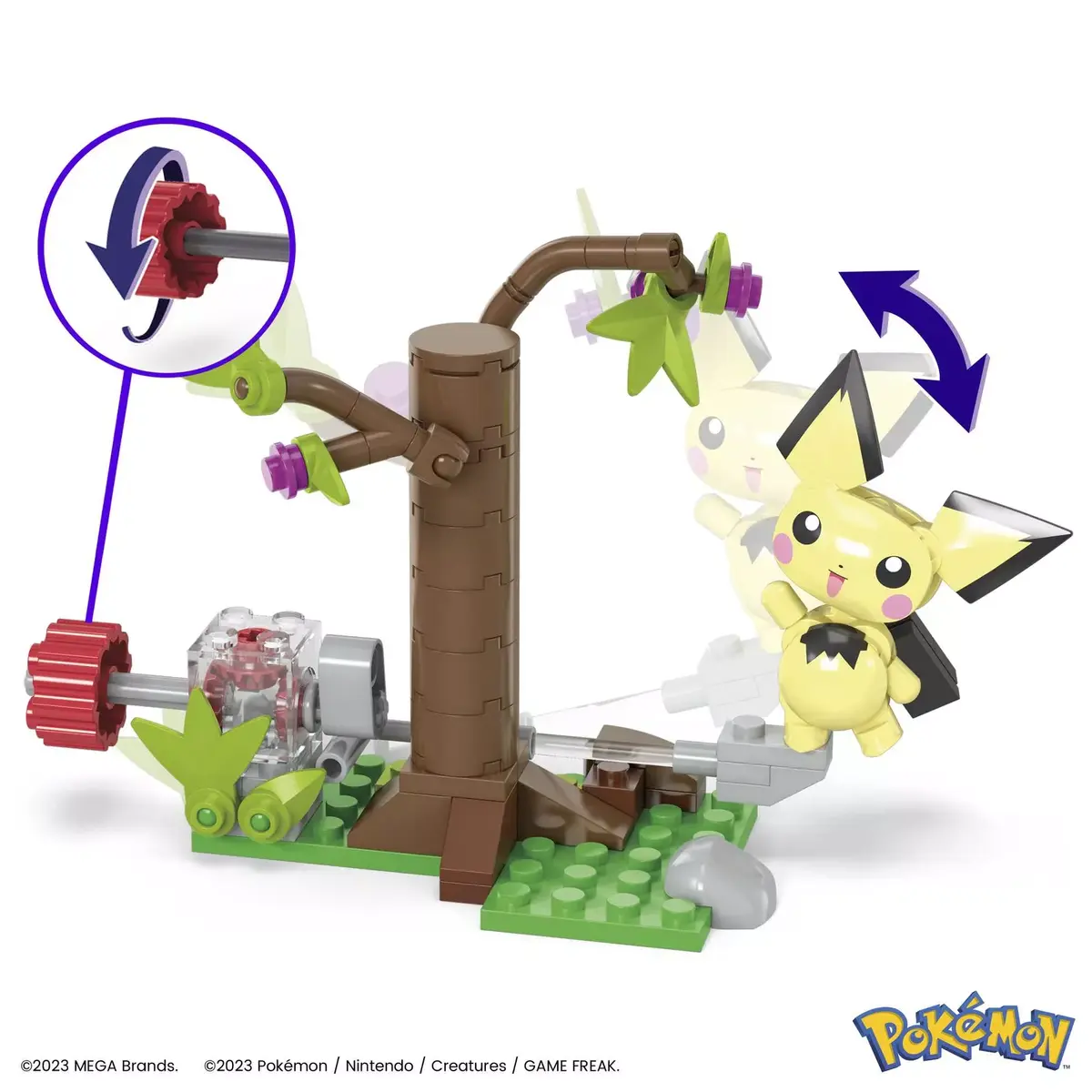 Конструктор MEGA Pokémon Pichu's Forest Forage Photo 3