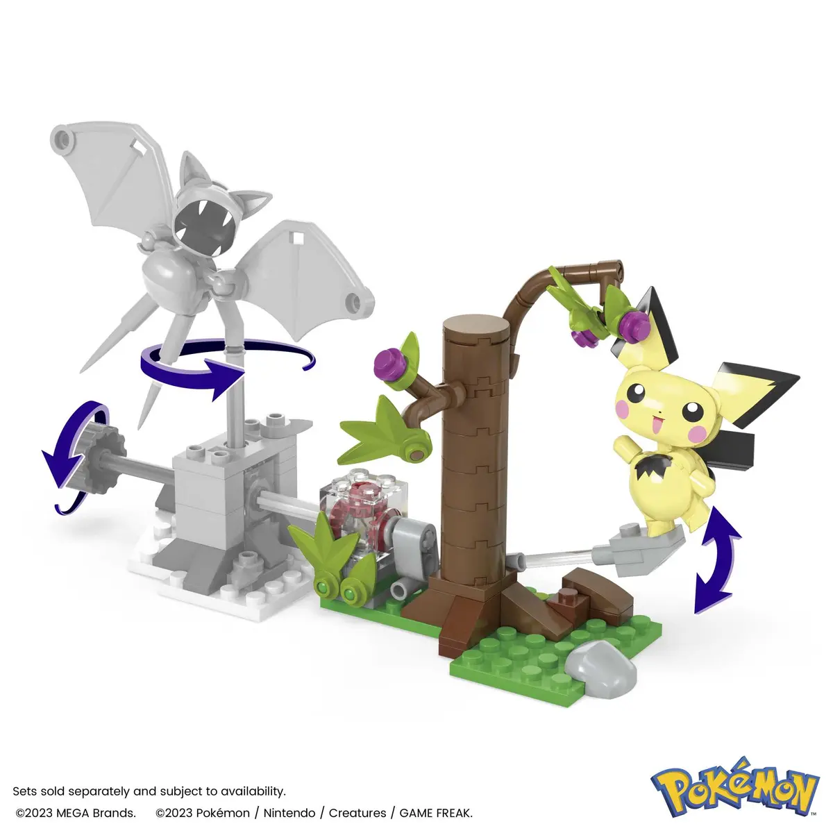 Mega Bloks Pokémon Pichu's Forest Forage Construction Set Photo 2