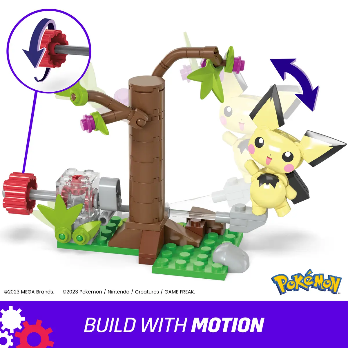 Mega Bloks Pokémon Pichu's Forest Forage Construction Set Photo 8