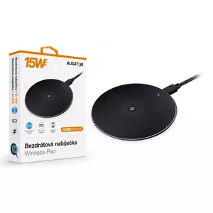 Mobile device charger Aligator CHQ003 Wireless USB Black Indoor