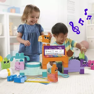 Building set MEGA BLOKS Musical Farm Band 40 pieces sound effects