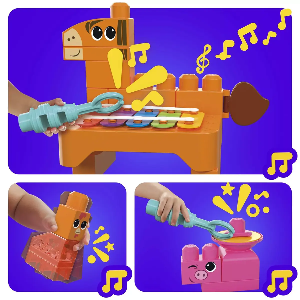 Конструктор MEGA BLOKS Музыкальная ферма Бэнд Photo 7