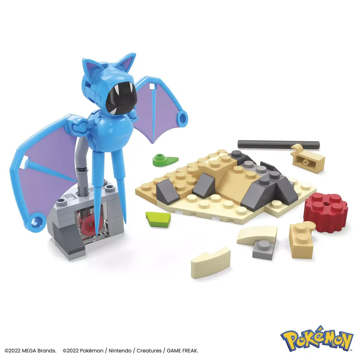 Mega Bloks MEGA Pokémon Zubat's Midnight Flight набор Photo 2