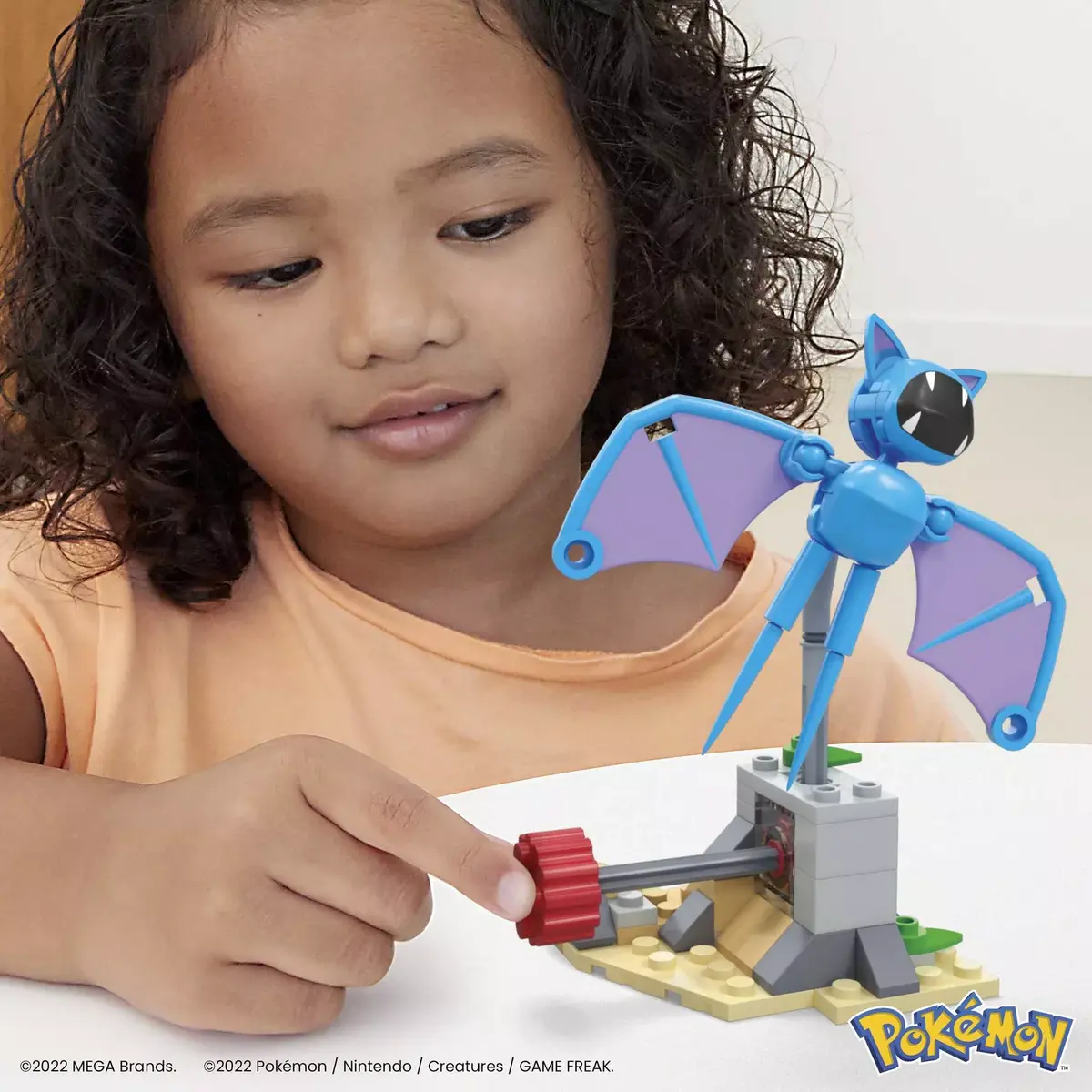 Mega Bloks MEGA Pokémon Zubat's Midnight Flight набор Photo 5