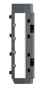 Brush guard for robot vacuum Roborock 8.02.0242 – grey, replacement accessory for Roborock Qrevo series