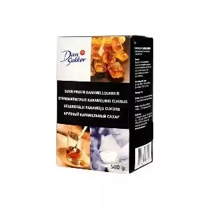 Rock sugar tablet Dan Sukker 500 g - crystallized sugar for beverages and baking