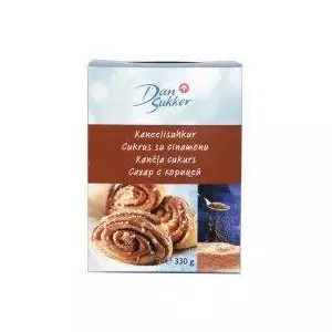 Granulated Cinnamon Sugar dan sukker DANSUKKER 330 g – blend of cane sugar and ground cinnamon