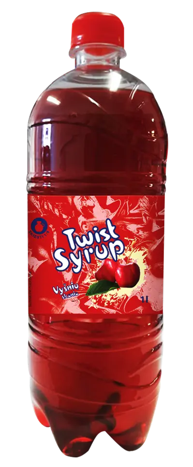 Ķiršu sīrups Twist 1 l, 450-17013