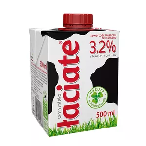 Молоко LACIATE UHT 3.2% жирности 0.5 л