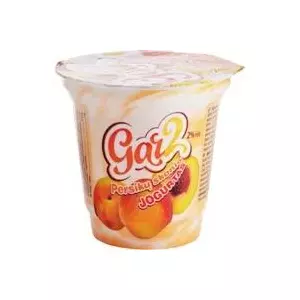 *Jogurts GAR2 ar persikiem, 2%, 125 g