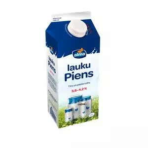 48H Алма деревенское молоко 3,8-4,2%, 1,5л