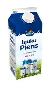 Piens Alma 48H 3,8–4,2% tauku UHT 1,5 l