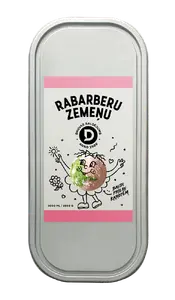 Druvas saldējums Rabarberu - zemeņu saldējums 5l / 2.5kg