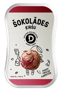 Druvas saldējums Chocolate and Cherry Ice Cream 500g