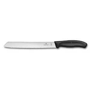 Bread knife Victorinox 6.8633.21B — serrated blade 21 cm, kitchen knife 1 pc
