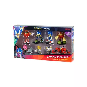 SONIC Figūriņu ar kustīgām locītavām 8-paka, 7,5 cm