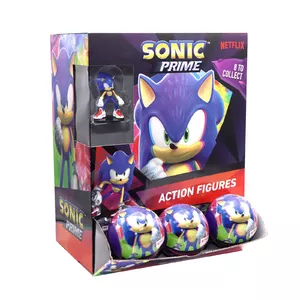 SONIC Figūriņa ar kustīgām locītavām necaurspīdīgā kapsulā, 7,5 cm