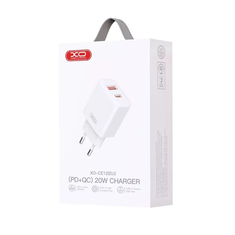Сетевое зарядное устройство XO CE12 20 Вт Photo 3