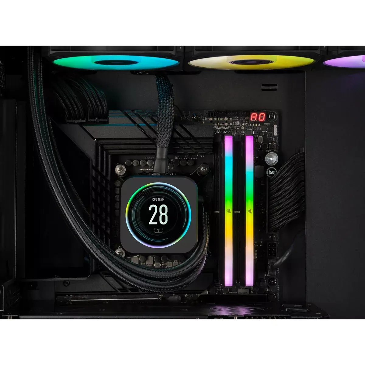 Atmiņas modulis Corsair 32 GB CMH32GX5M2E6000C36 Photo 2