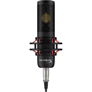 Микрофон HP HyperX ProCast Microphone Black проводной XLR-3 чувствительность -38 дB динамический диапазон 123 дB SNR 75 дB выходное сопротивление 16 Ω