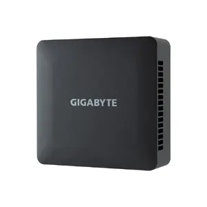 GIGABYTE BRIX Black Mini PC Barebone with Intel Core i3-1315U Processor, DDR4-SDRAM Support up to 64GB, Dual HDMI, Wi-Fi, and Bluetooth 5.2