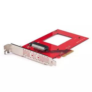 StarTech.com U.3 to PCIe Adapter Card PCIe 4.0 x4 for 2.5" U.3 NVMe SSDs