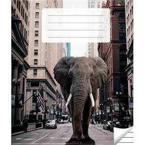 Notebook Victor Stationery OU 100-10454 — 200 x 165 mm, 36 sheets