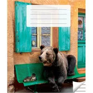 Notebook Victor Stationery OU 100-10456 — 200 x 165 mm, 36 sheets